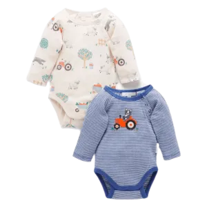 2 Pack Bodysuit - Herding Sheep