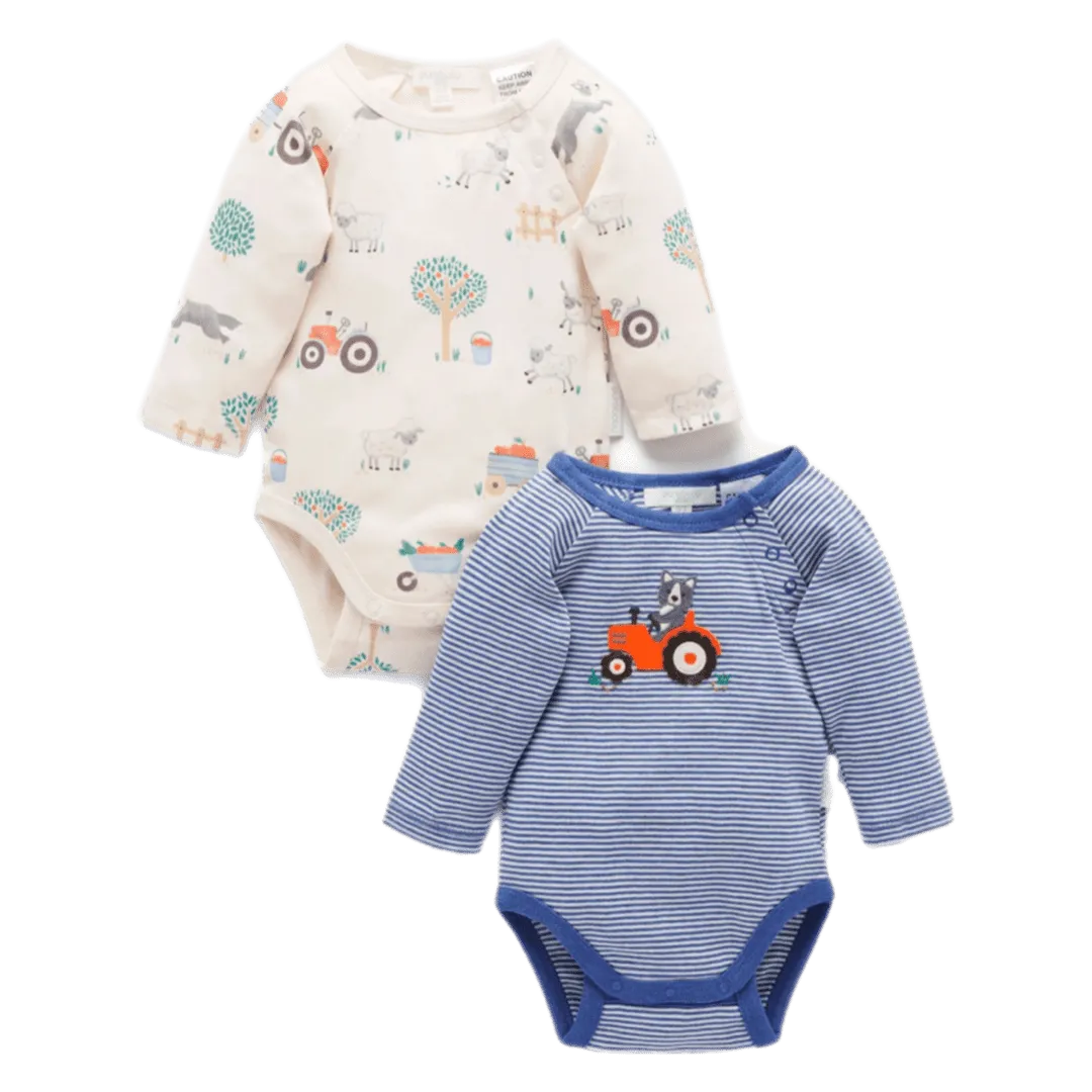 2 Pack Bodysuit - Herding Sheep