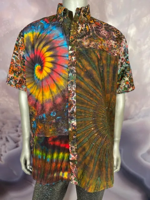 2XL Takefumi Short Sleeve Button Down #16