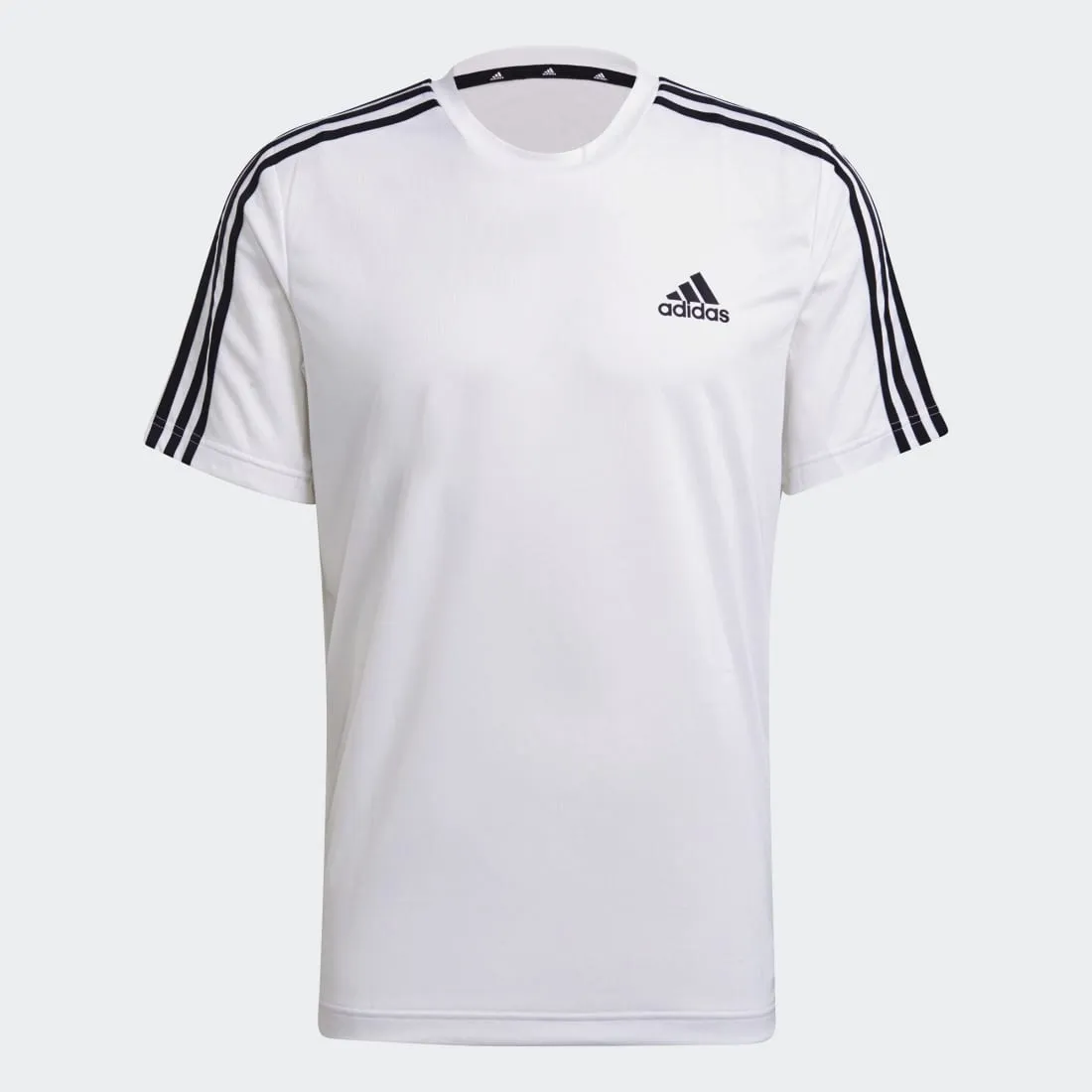 adidas AEROREADY Designed to Move Sport 3-Stripes Men's Tee