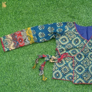 Ajrakh Pure Cotton Stitched Blouse