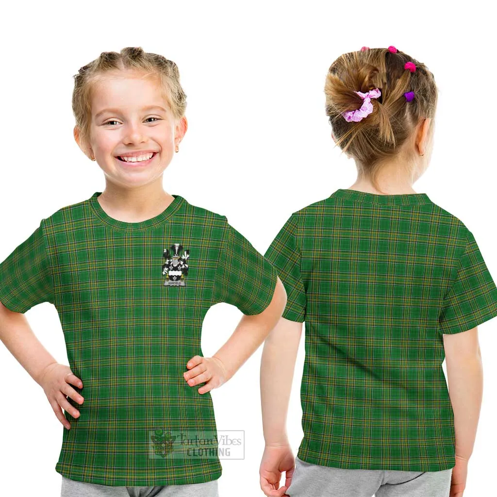 Ashfield Irish Clan Kid T-Shirt with Coat of Arms