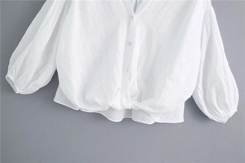 ASYMMETRIC BLOUSE