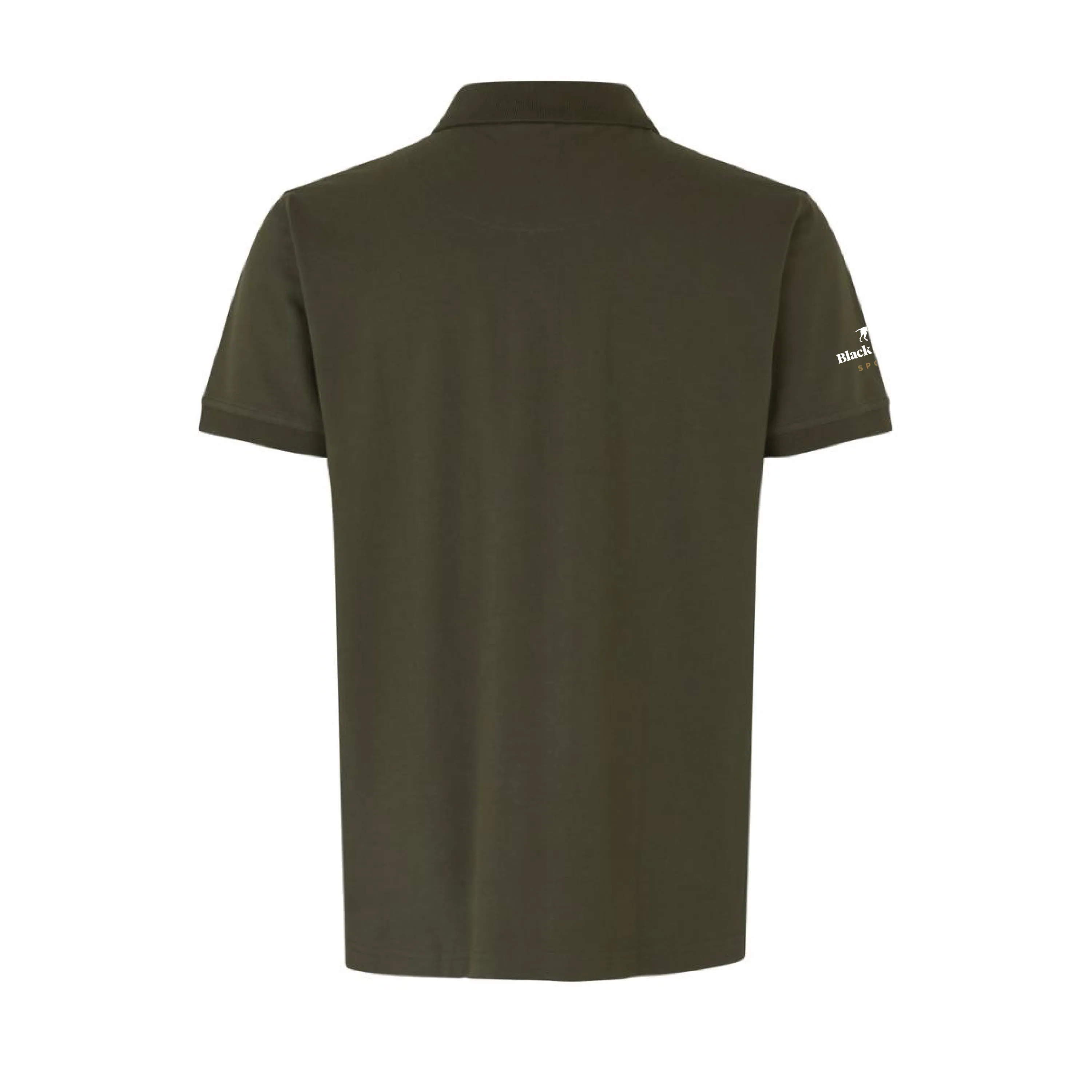 Black Hound Classic Men's Polo Shirt