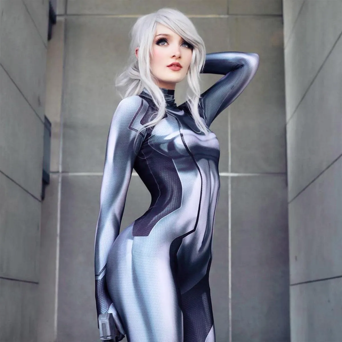 Black Samus Zero Costume Metroid