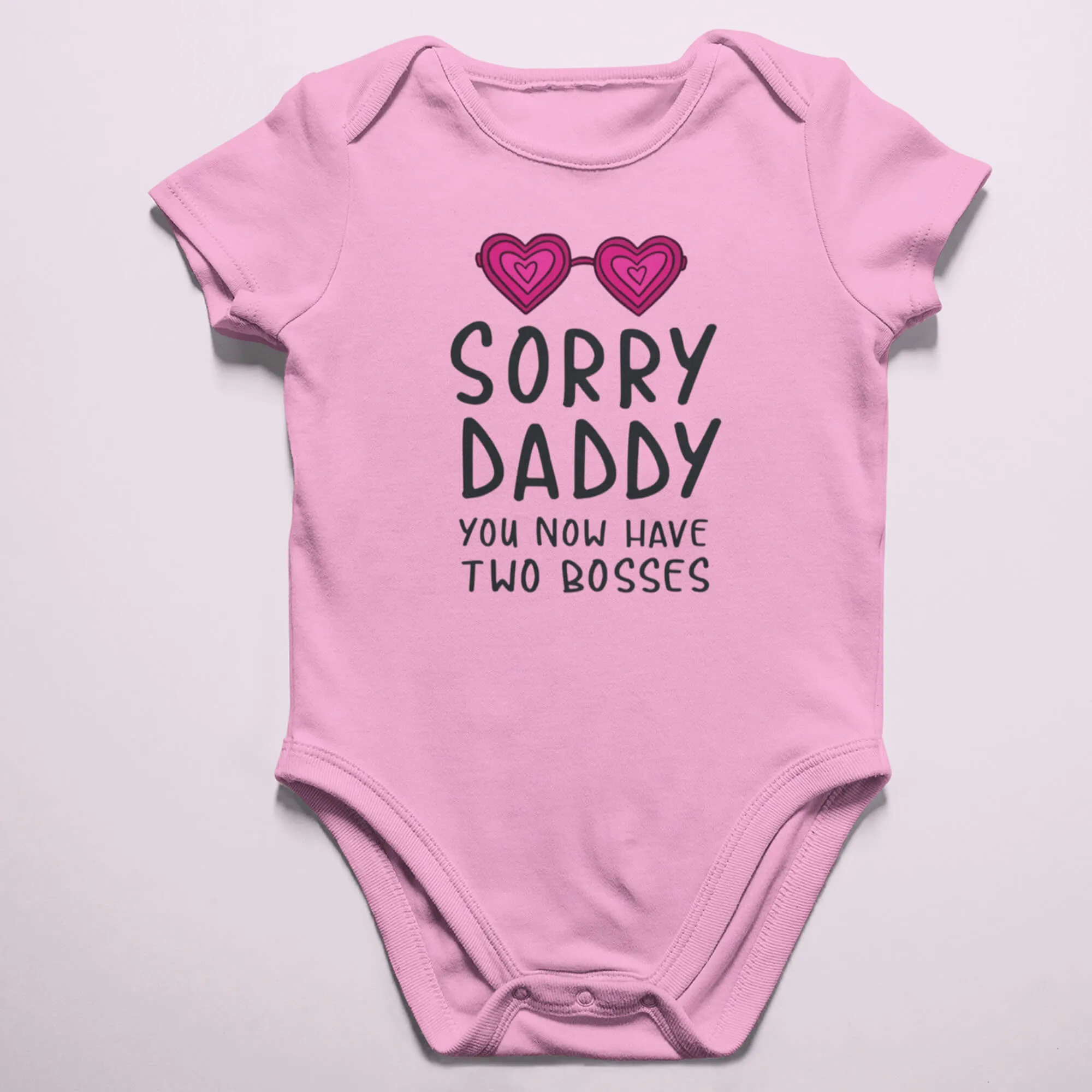 Daddy Have Two Bosses- Infant Bodysuits