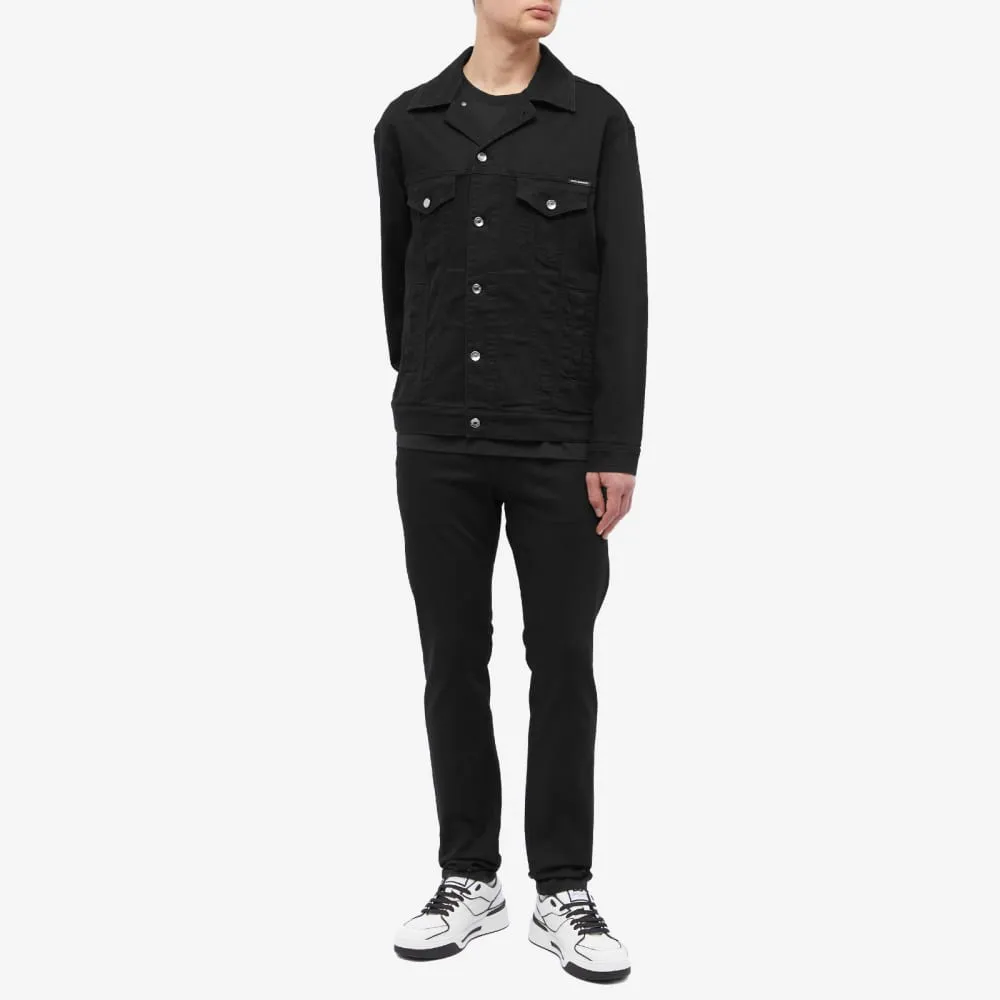 Dolce & Gabbana Slim Fit Denim Jeans, Black
