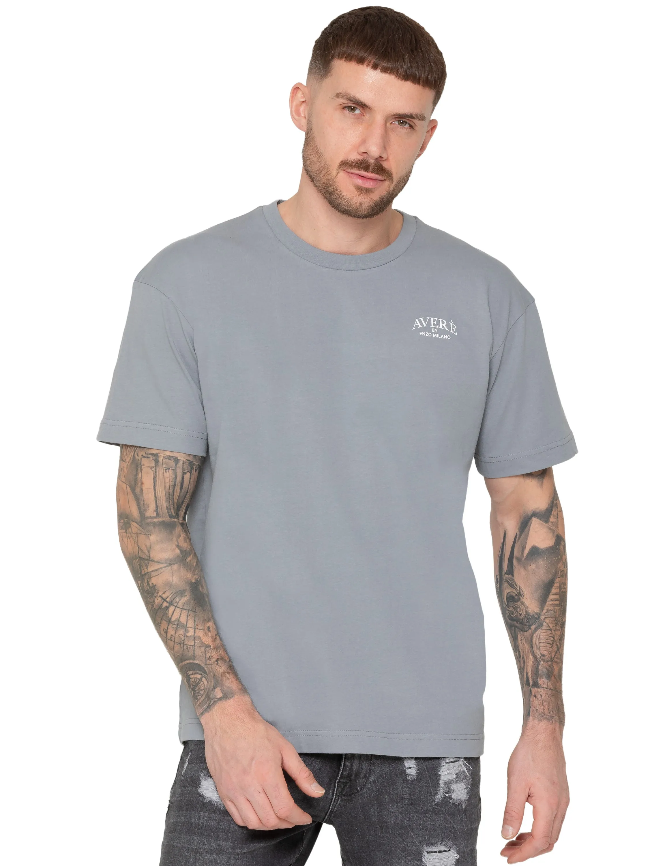 Enzo Milano | Mens Oversized T-Shirt
