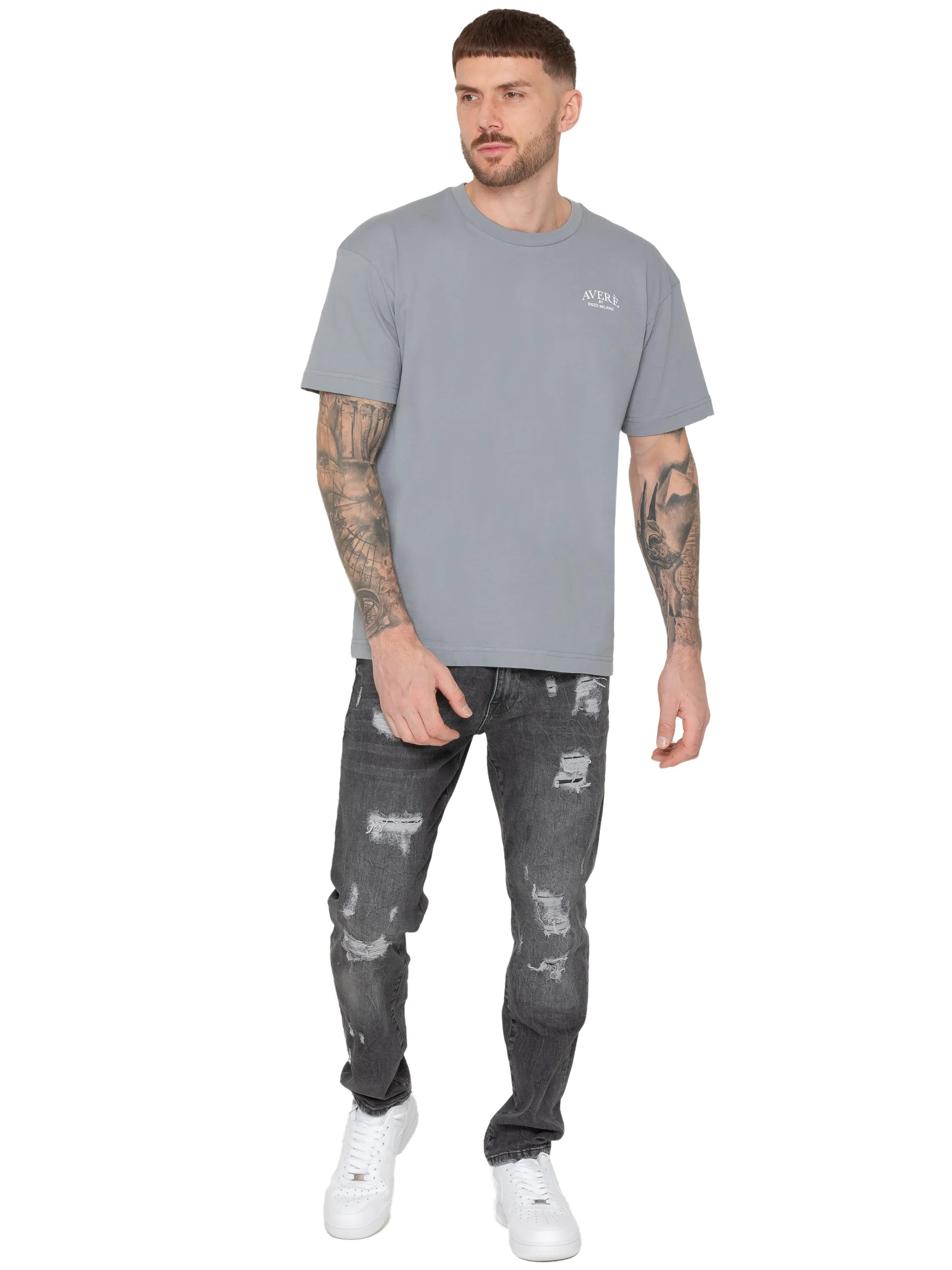 Enzo Milano | Mens Oversized T-Shirt