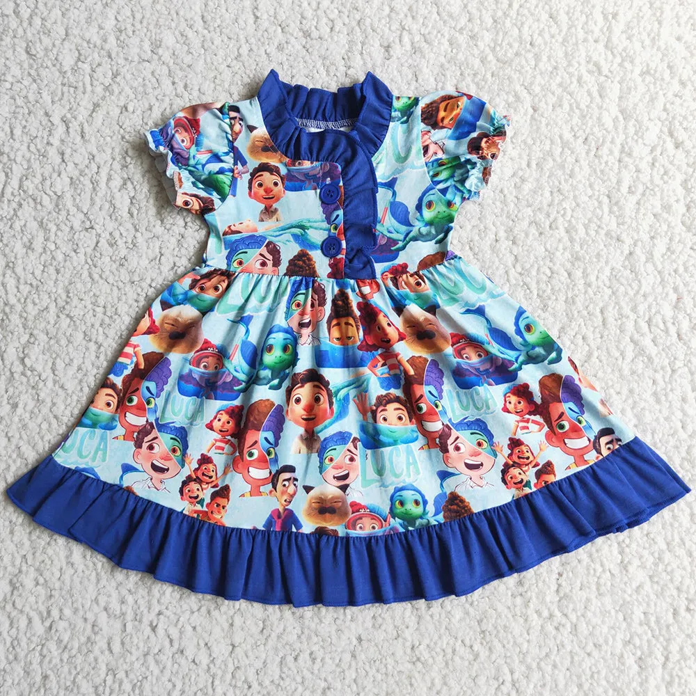 Fashion Baby Girl Dress Toddler Girls Clothes Dresses Cute E4-2