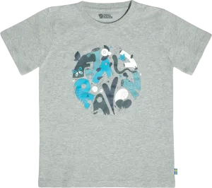 Fjällräven Kids&#x27; Forest Findings T-Shirt Grey-Melange | Buy Fjällräven Kids&#x27; Forest Findings T-Shirt Grey-Melange here | Outnorth