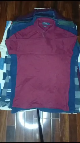 G0088 Polo Ralph Lauren Full Sleeve Collar T-Shirts 16 Pieces