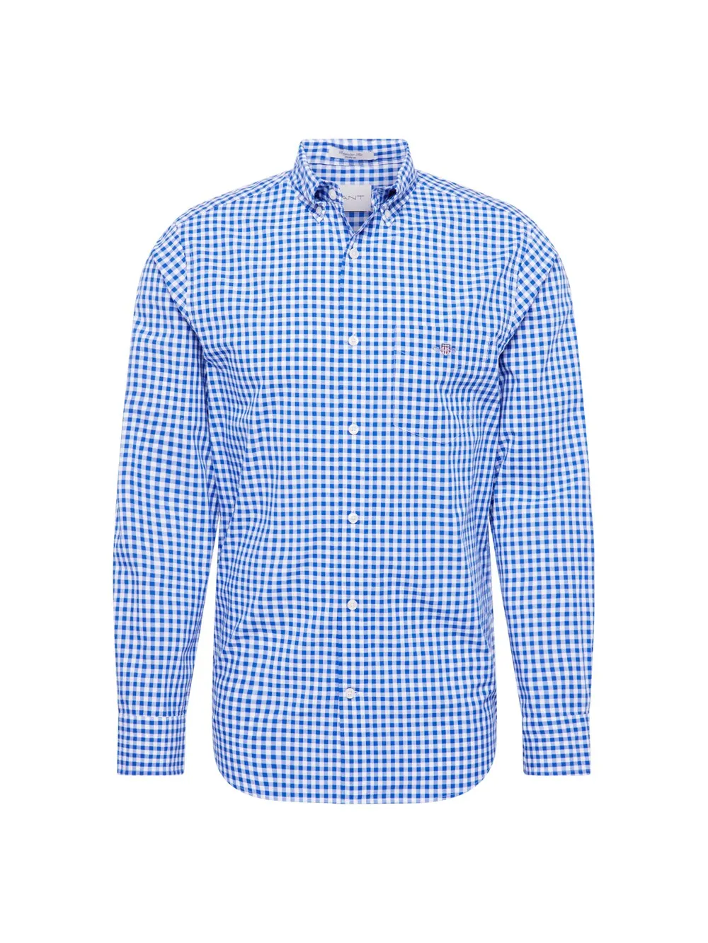 Gant Regular Fit Button Down Shirt, Blue