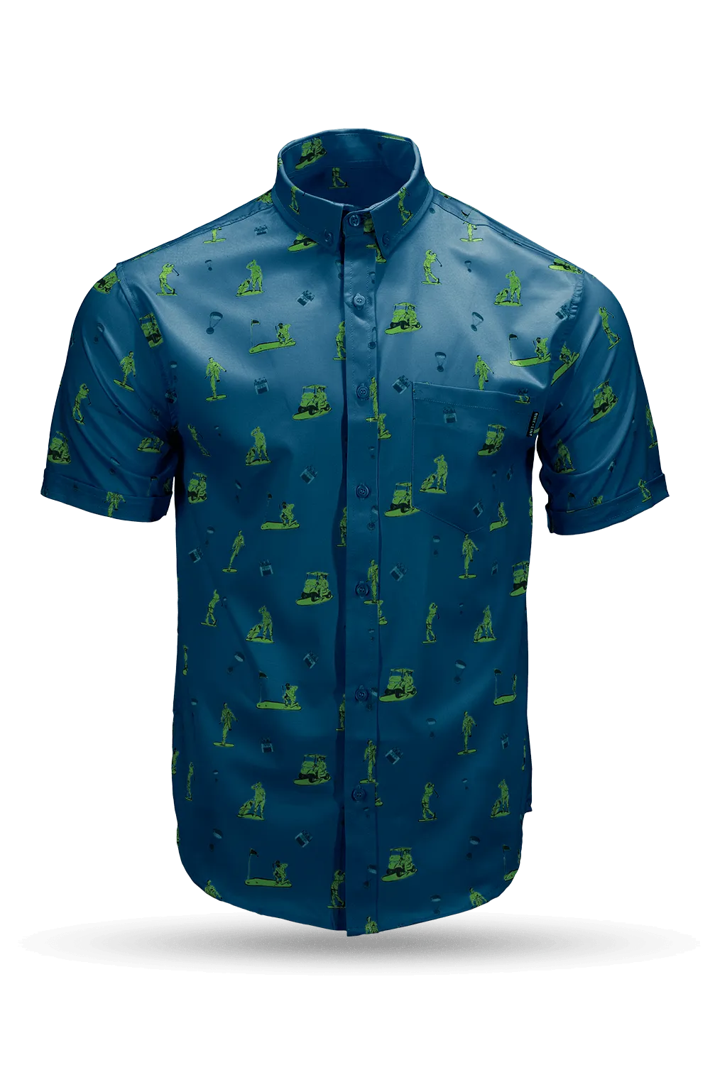 Golfing Grunts - Casual Button Down Shirt