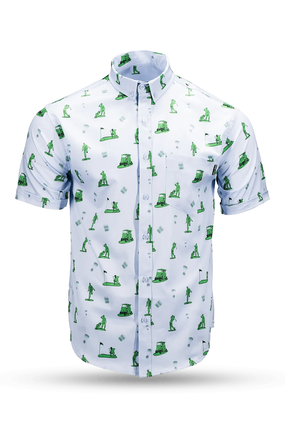 Golfing Grunts - Casual Button Down Shirt