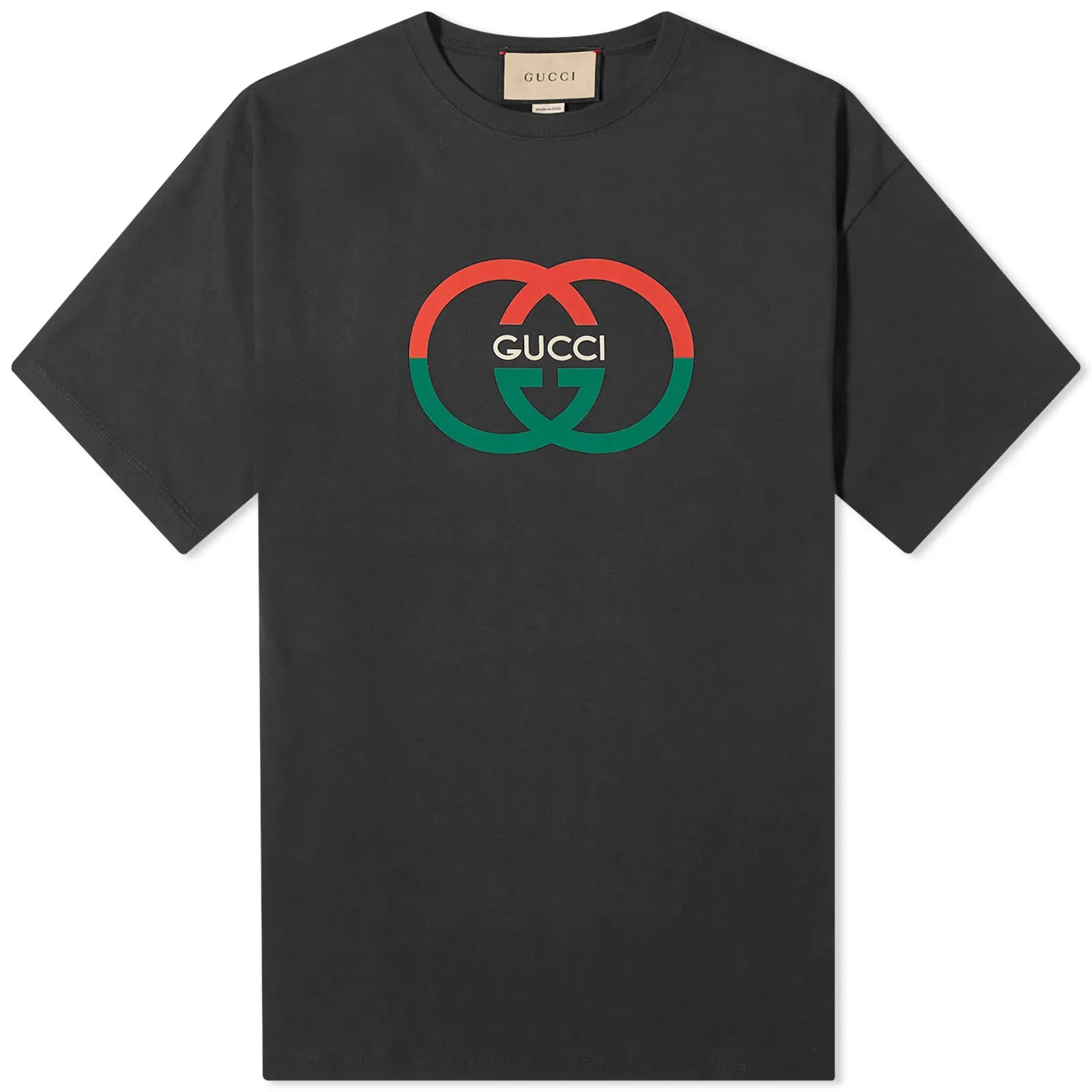 Gucci Interlocking Logo T-shirt, black