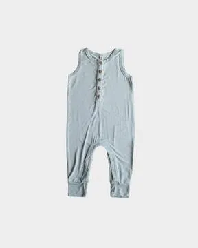 Henley Tank Romper Baby Sprouts