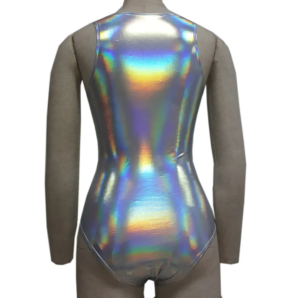 Holographic Rave Bodysuit