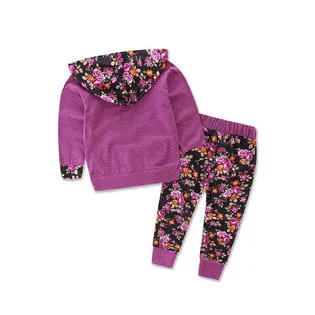 Ketty More Toddler Girls Printed Autumn Two Piece Set-BTGC1928