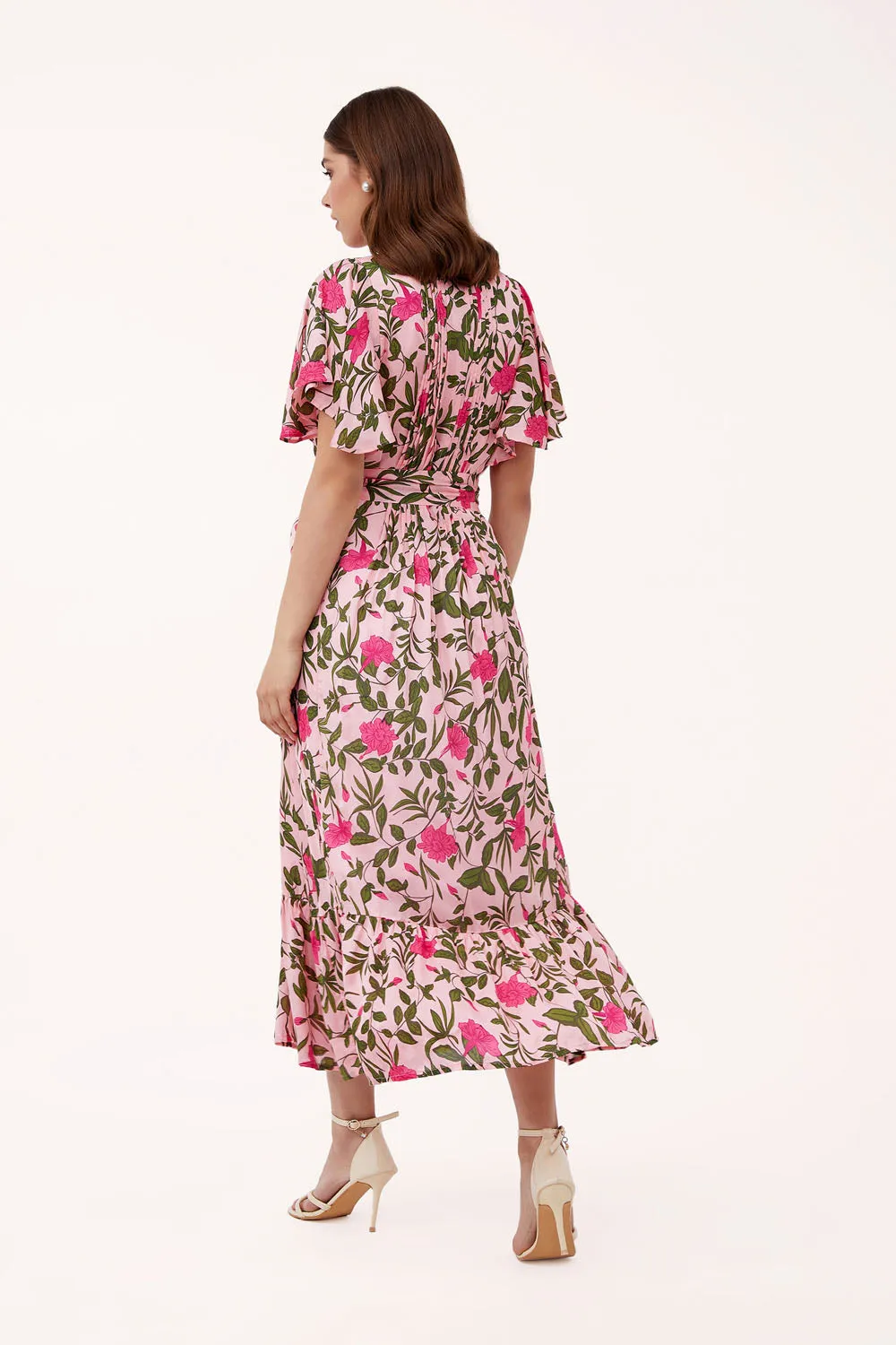 Leni Maxi Dress - Tuscan Garden Primrose
