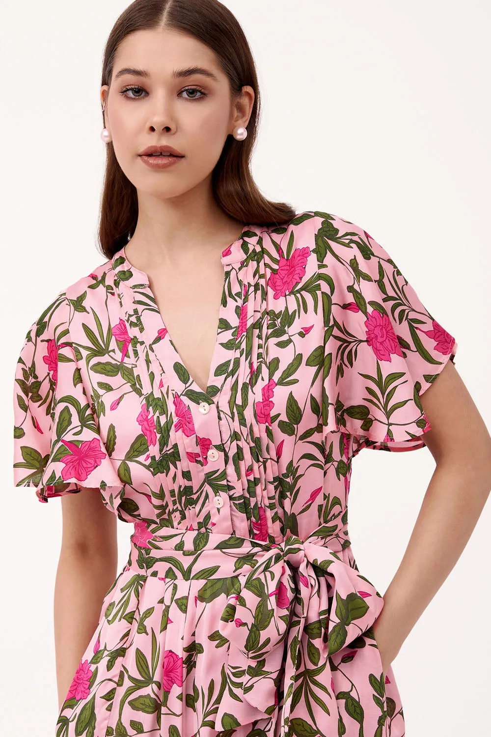 Leni Maxi Dress - Tuscan Garden Primrose