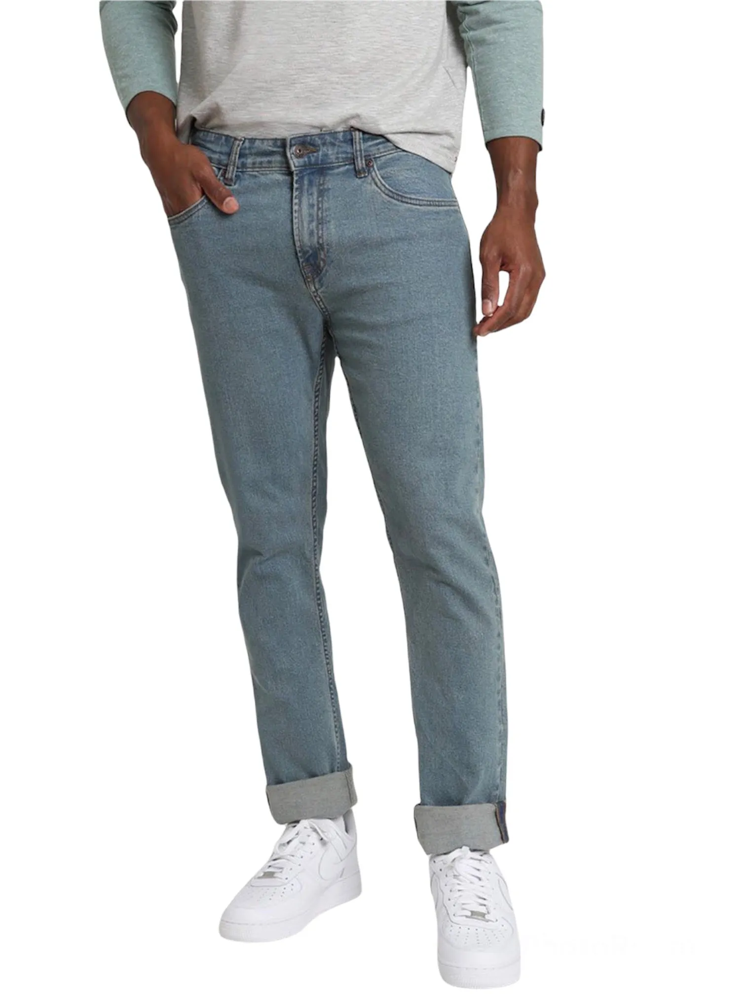 Light Wash Stretch Denim