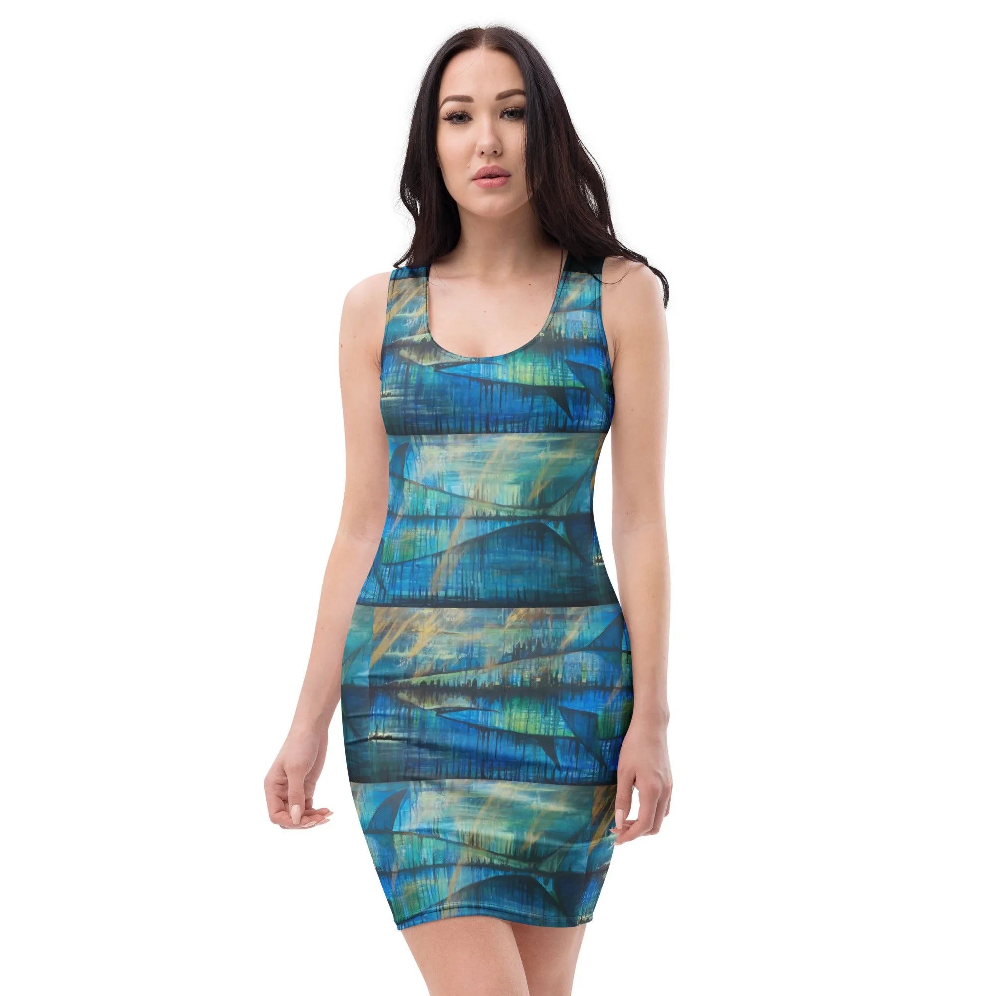 London Shark Bodycon Dress
