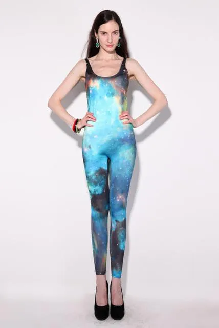 Long Leg Galaxy Bodysuit