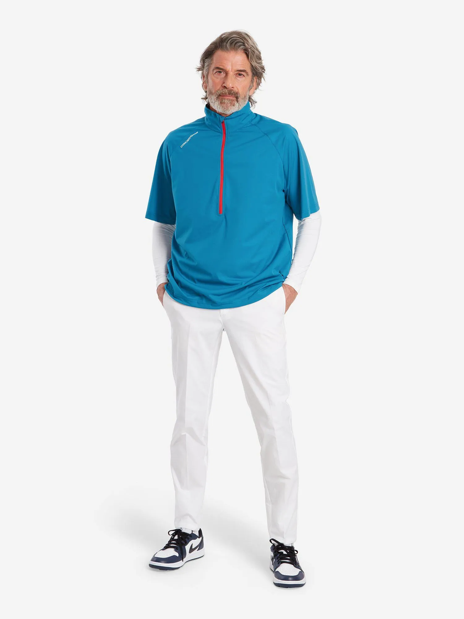 M Byron Tech Chinos 34" White