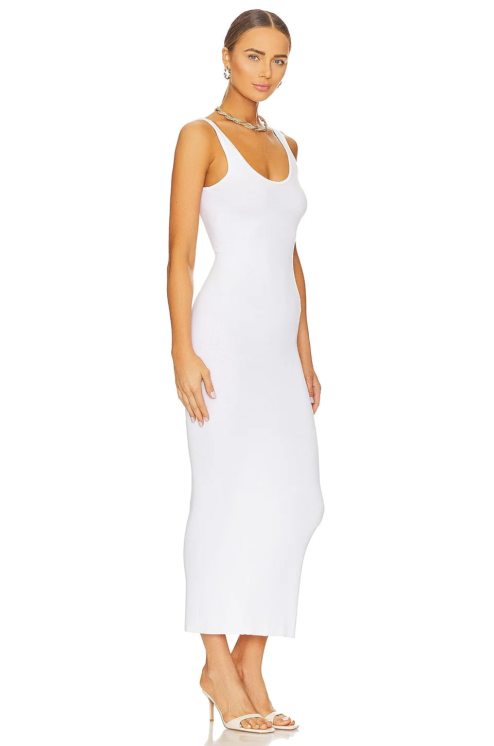 Maxi dress Enza Costa Maxi Tank Dress, white