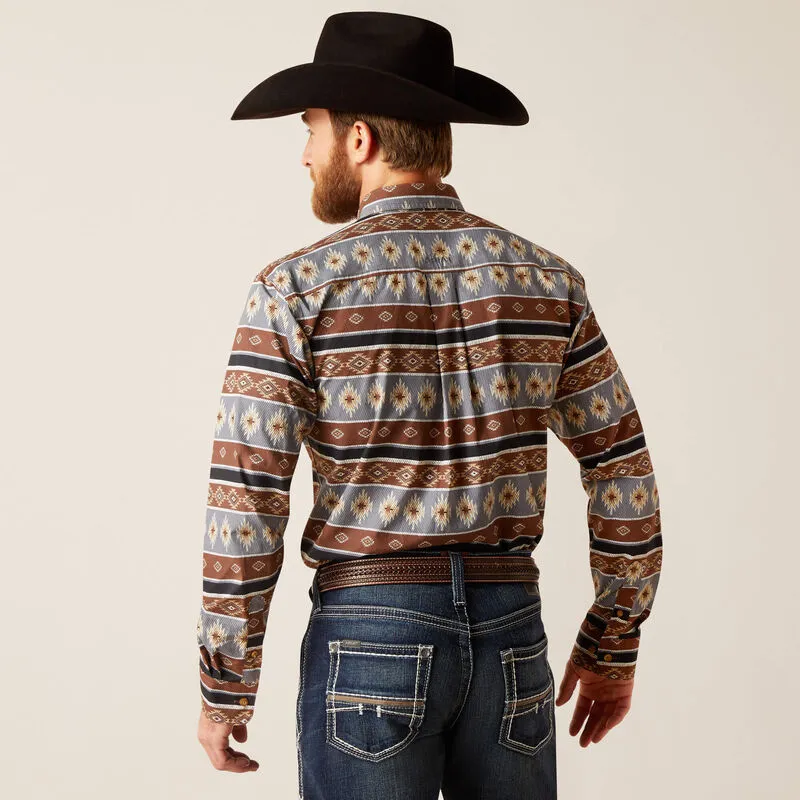 Men's Ariat Nelly Fitted Long Sleeve Button Down Shirt