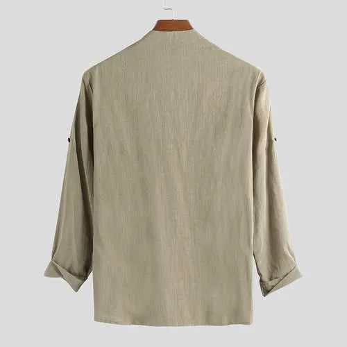 Mens Vintage-Inspired Medieval Long Sleeve T-Shirts