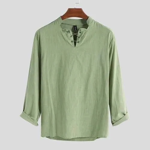Mens Vintage-Inspired Medieval Long Sleeve T-Shirts