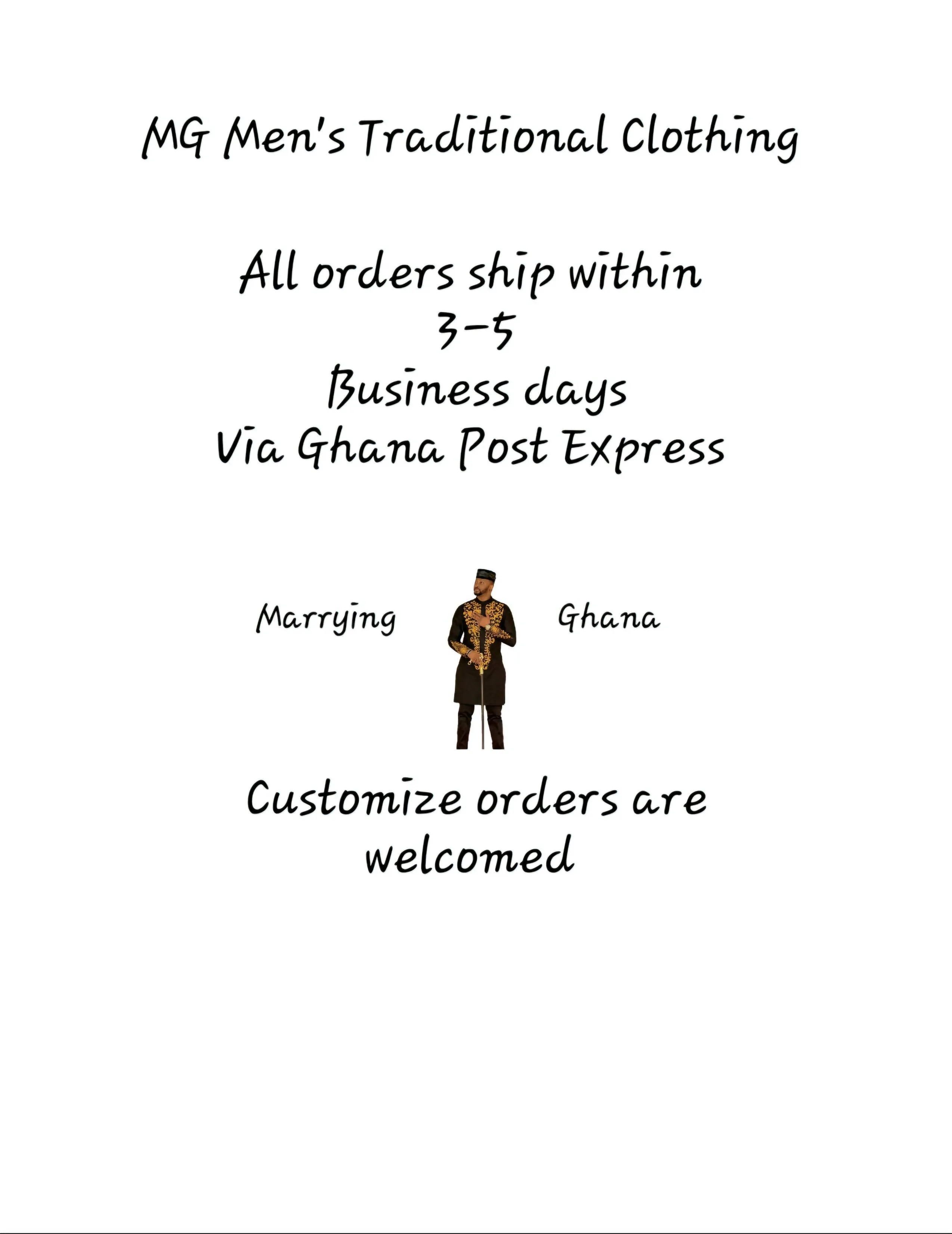 MG Men's Traditional African Wear/ Kafka, African Suit T196