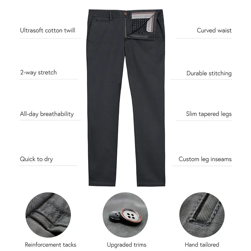Perk Chinos in Ink Blue