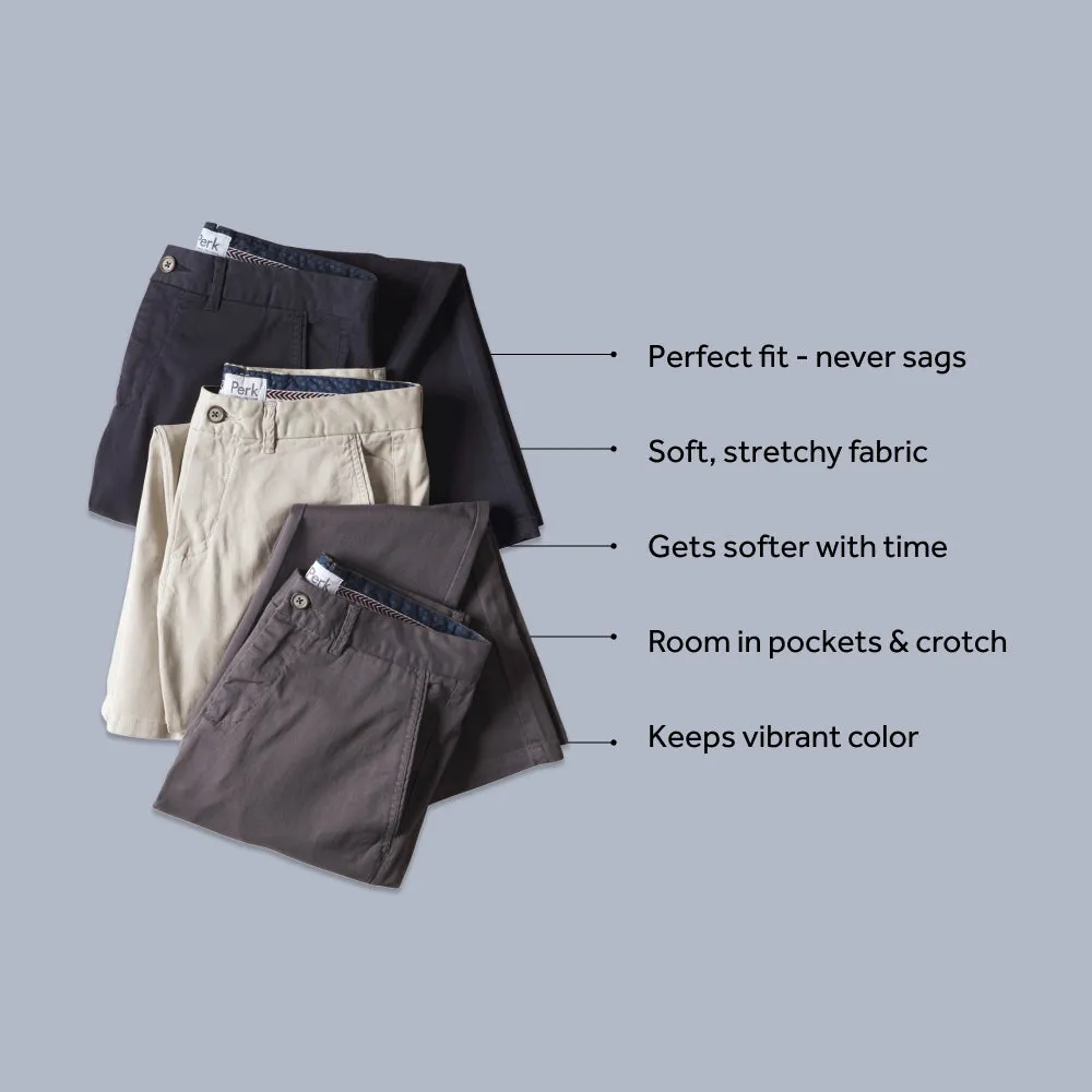 Perk Chinos in Ink Blue