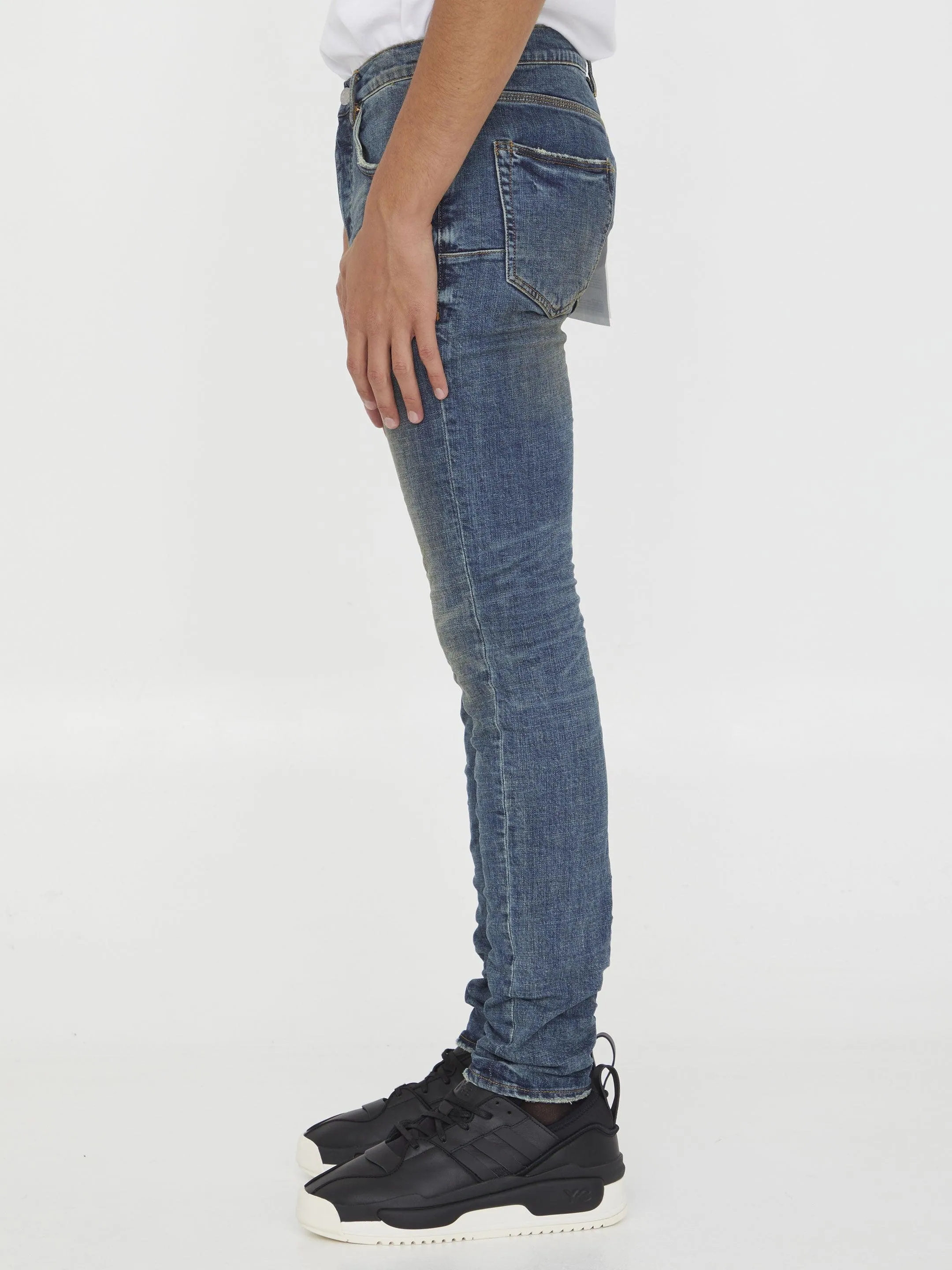 Purple Brand Slim Jeans In Blue Denim
