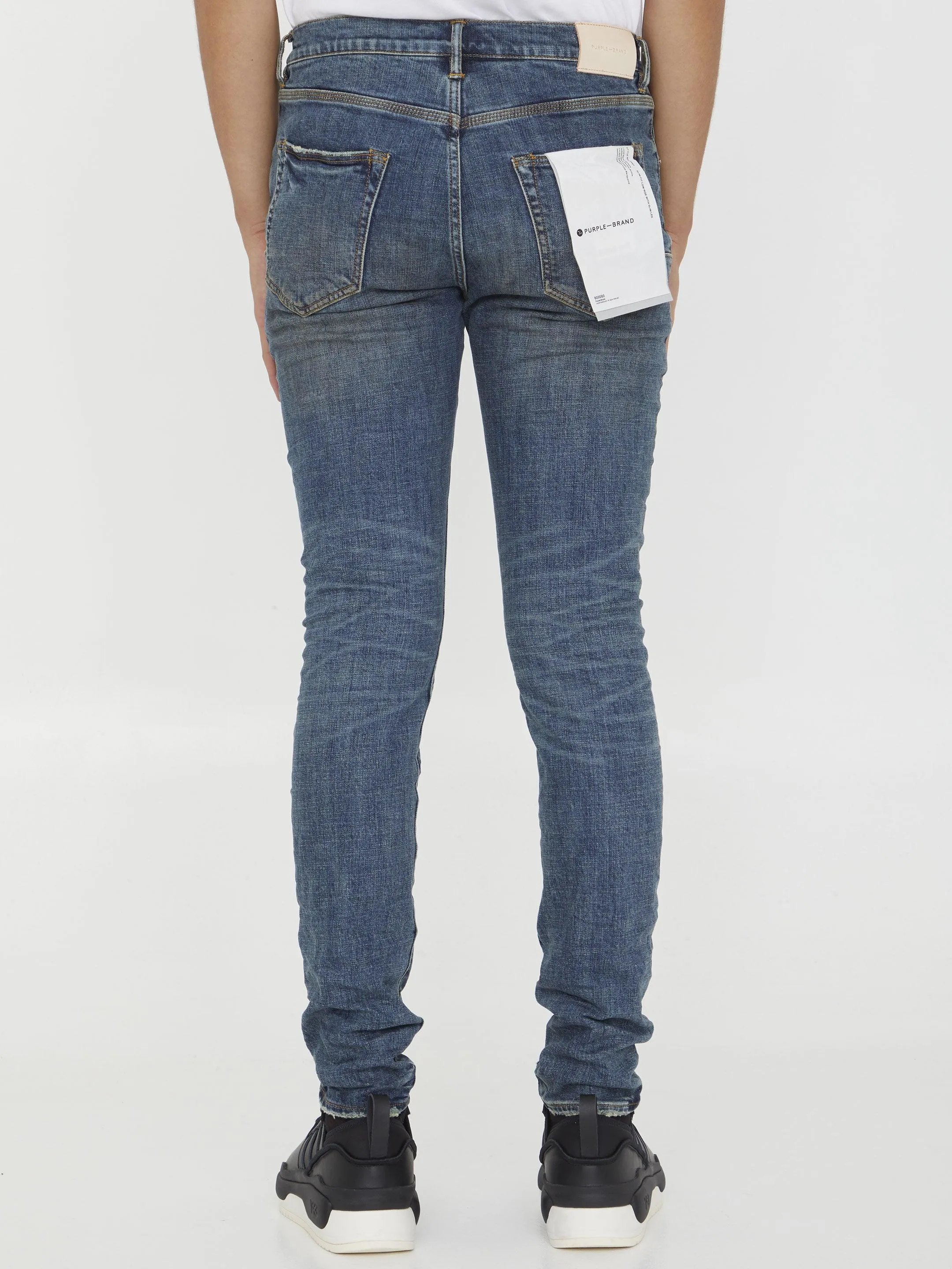 Purple Brand Slim Jeans In Blue Denim
