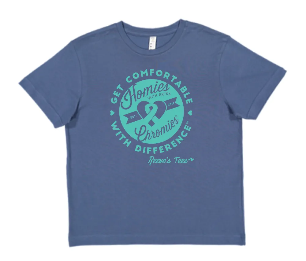 "Get Comfortable With Difference" - FOR THE HOMIE AND SUPPORTERS - Toddler - Short Sleeve Tee