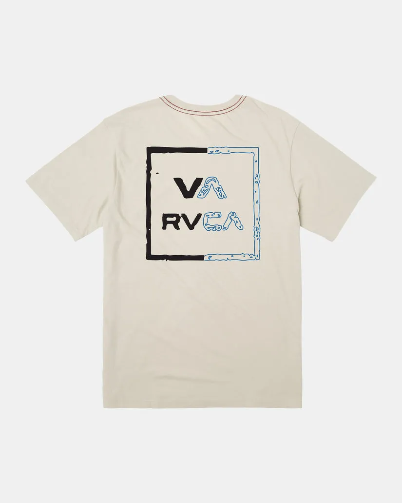 RVCA VA ALL THE WAY TEE - MIRAGE