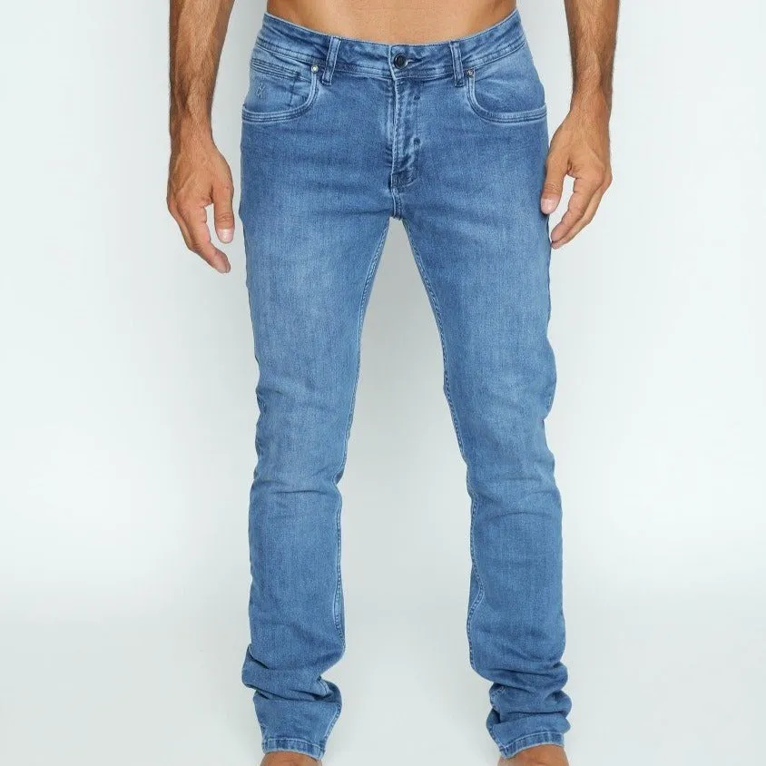 Slim Fit Stretch Light Denim Jeans #EIG-35