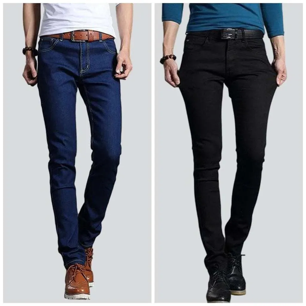 Smart-casual slim jeans for men