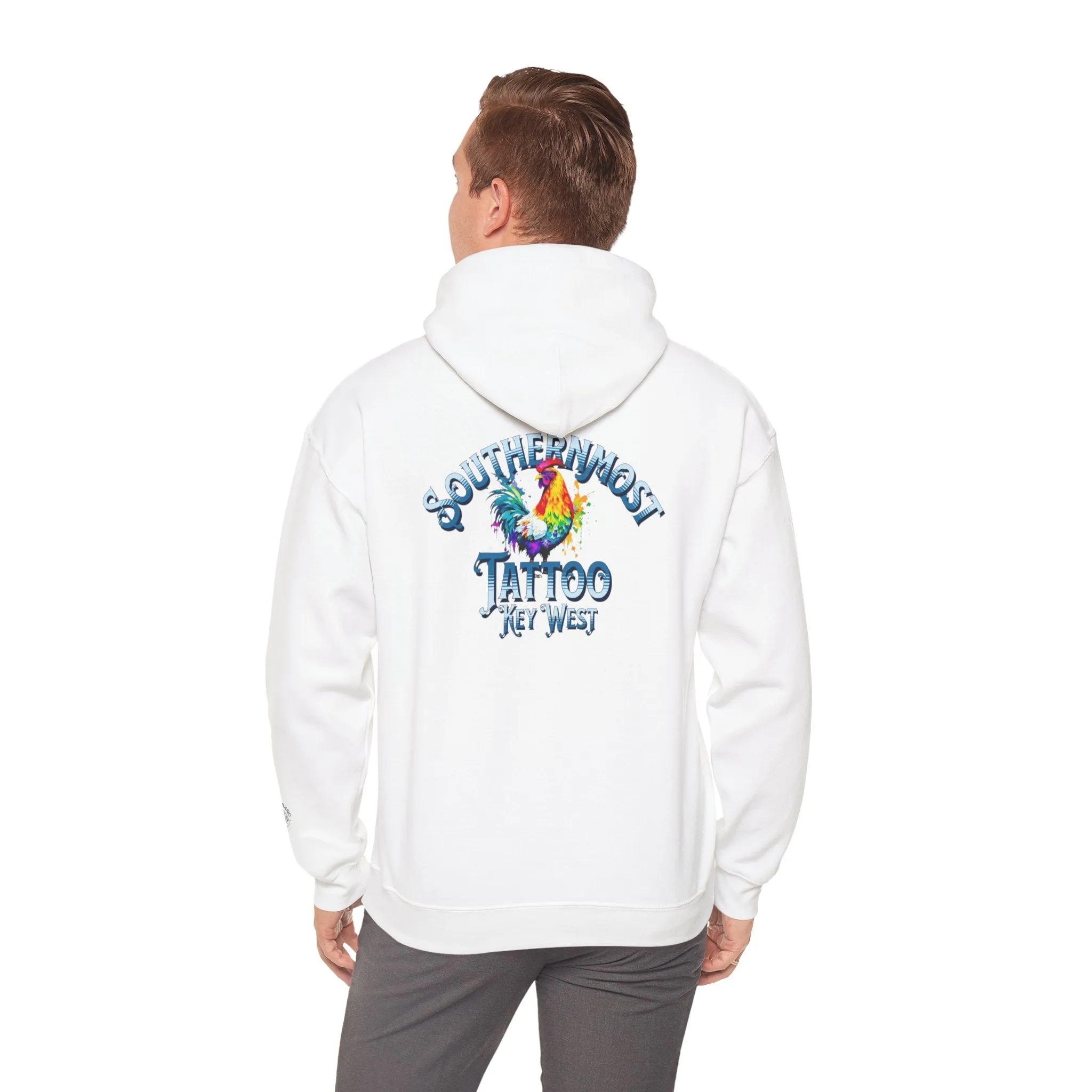 Southernmost Tattoo Rooster Hoodie