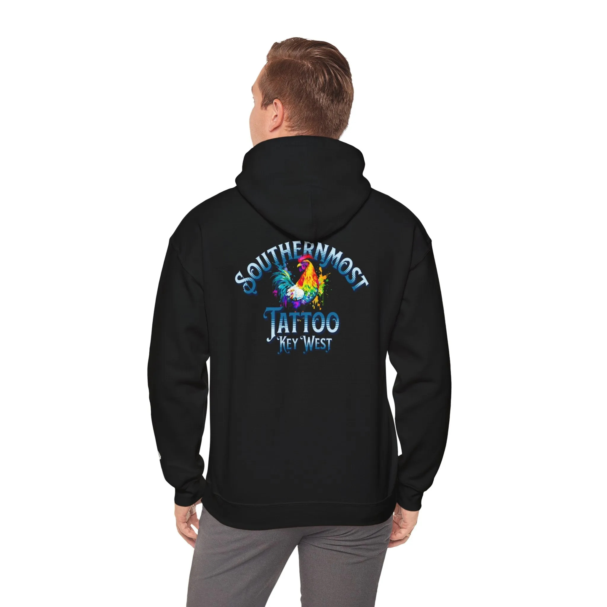 Southernmost Tattoo Rooster Hoodie
