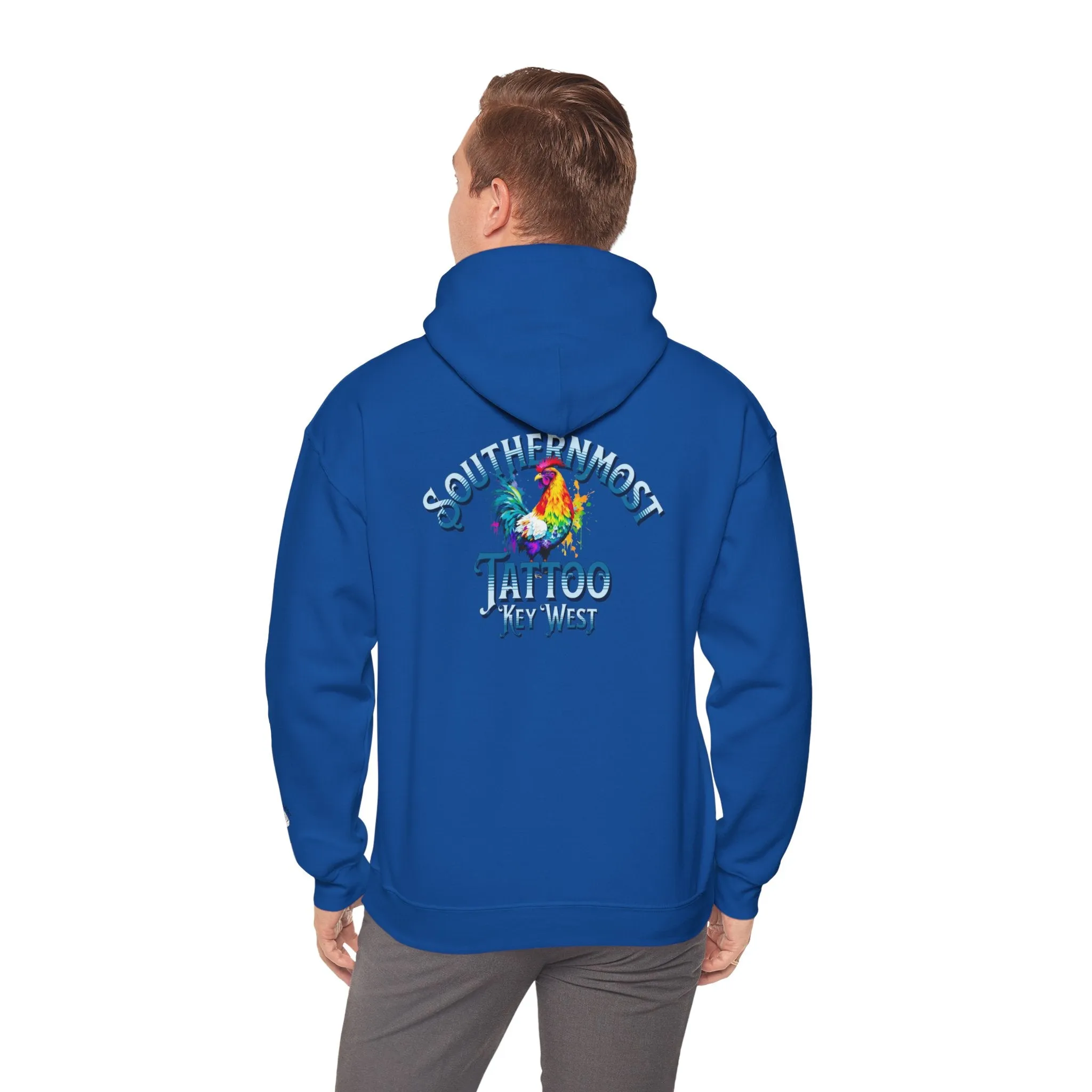 Southernmost Tattoo Rooster Hoodie