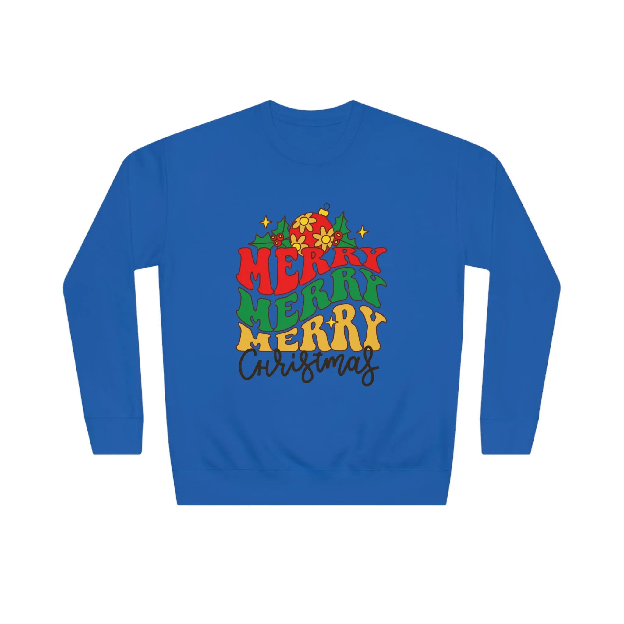 Unisex Merry Christmas Crew Sweatshirt