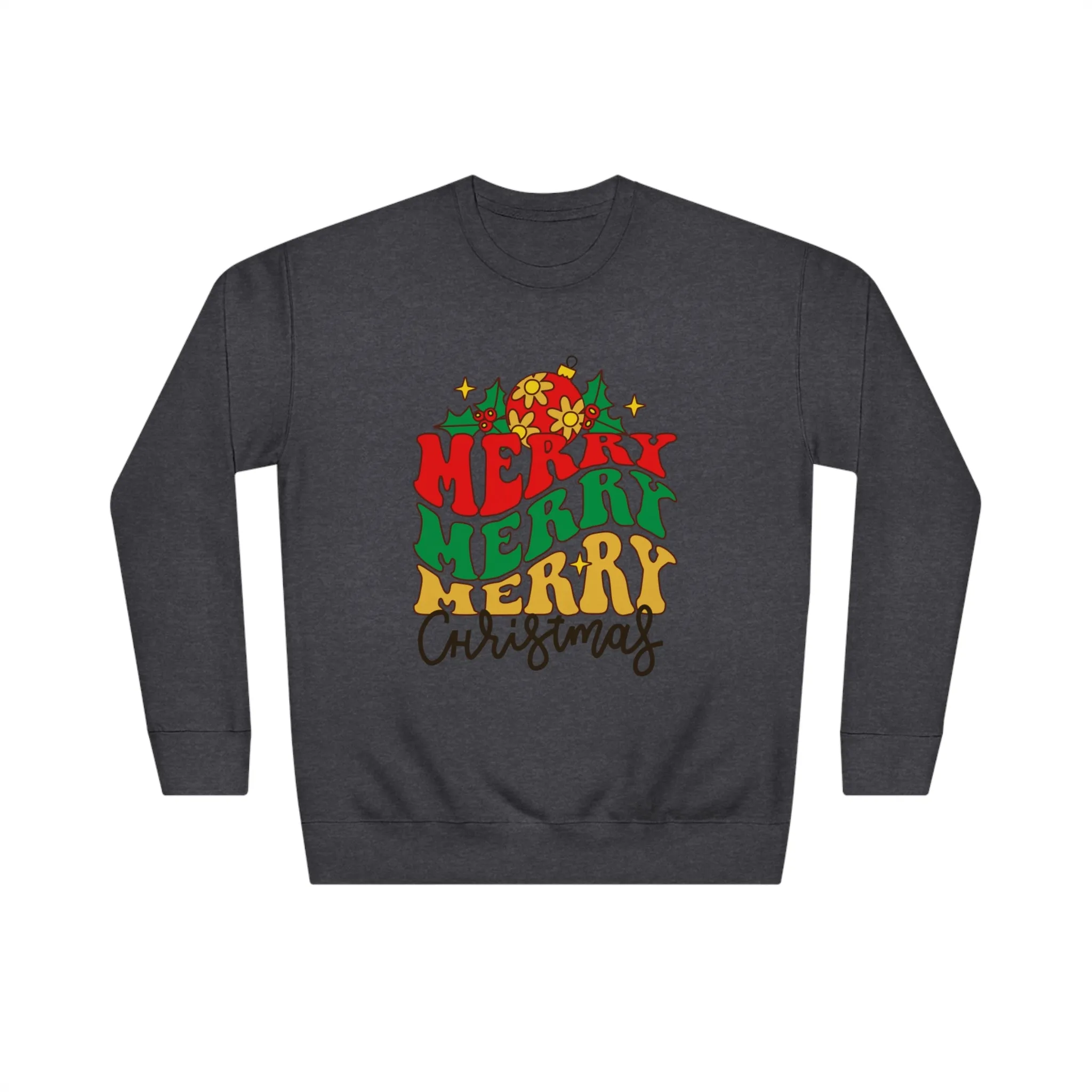 Unisex Merry Christmas Crew Sweatshirt