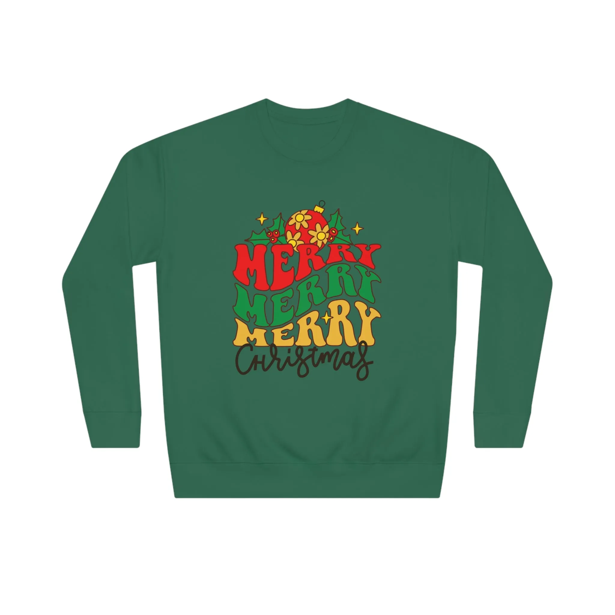 Unisex Merry Christmas Crew Sweatshirt