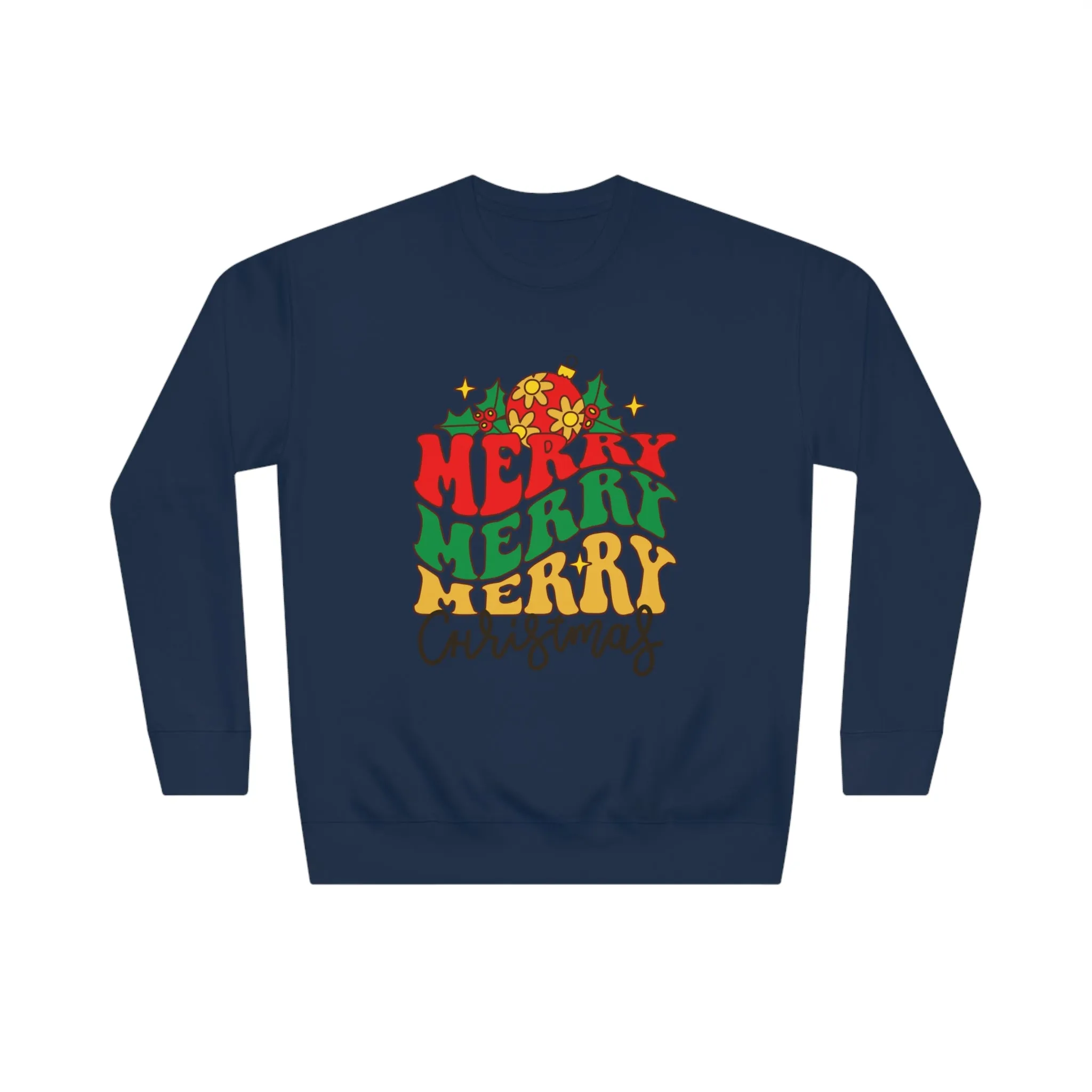 Unisex Merry Christmas Crew Sweatshirt