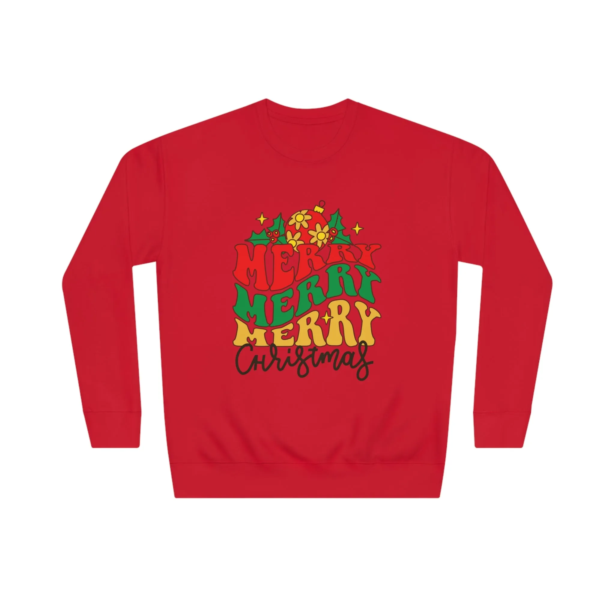 Unisex Merry Christmas Crew Sweatshirt